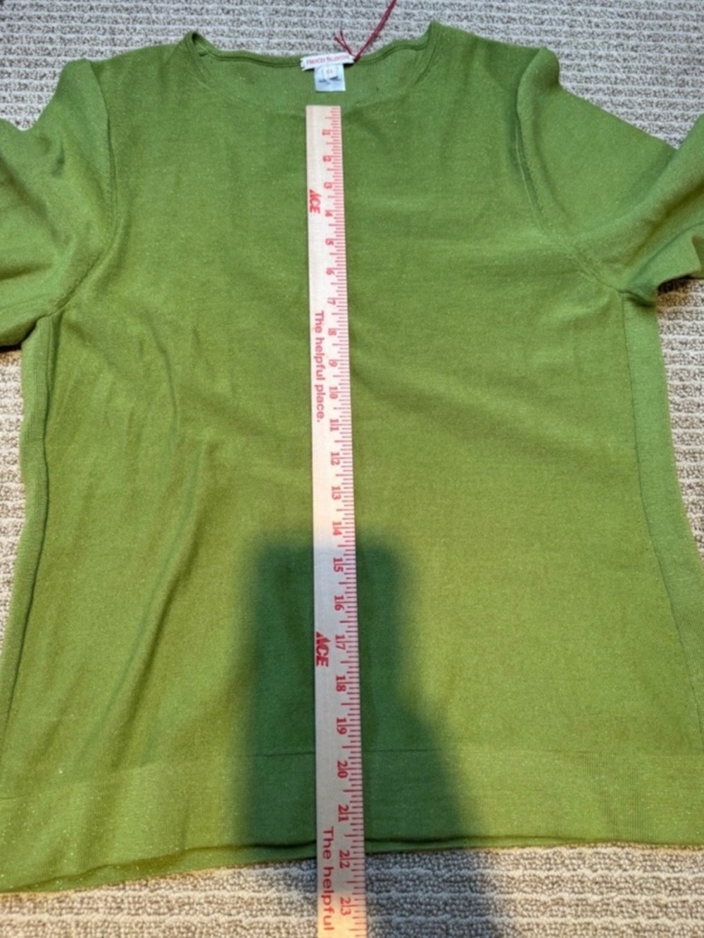 Frances Valentine - Size XL
Frances Valentine Wool Metallic Sweater